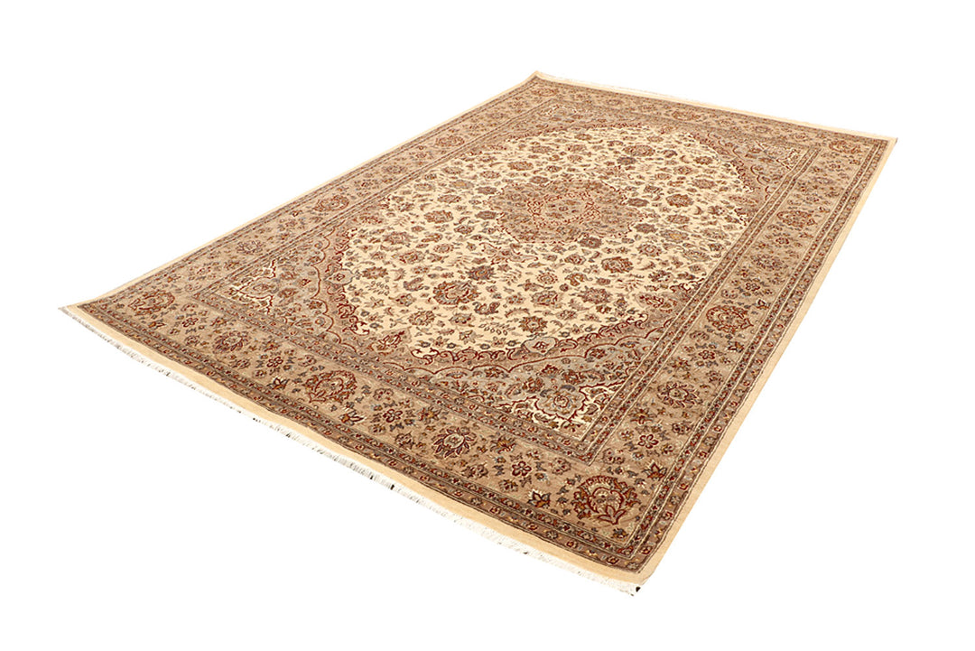 Blanched Almond Isfahan 6'  7" x 9'  10" - No. QA43481