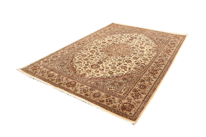 Blanched Almond Isfahan 6'  7" x 9'  8" - No. QA82363