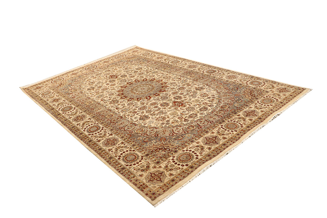 Blanched Almond Isfahan 6'  5" x 9'  6" - No. QA20547