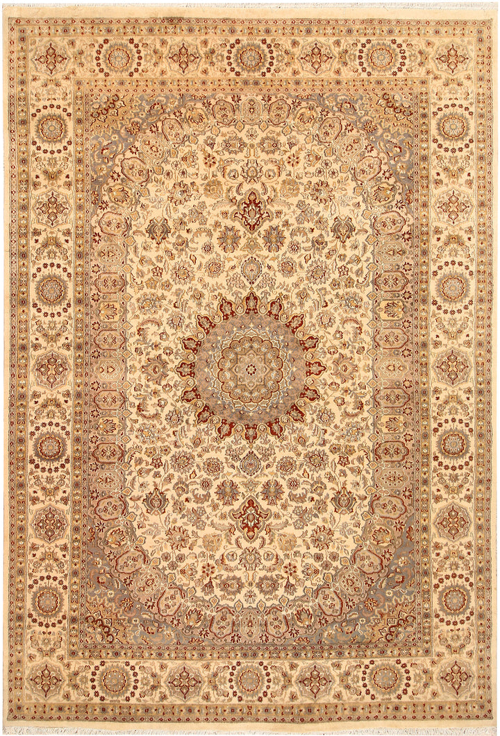 Blanched Almond Isfahan 6'  5" x 9'  6" - No. QA20547