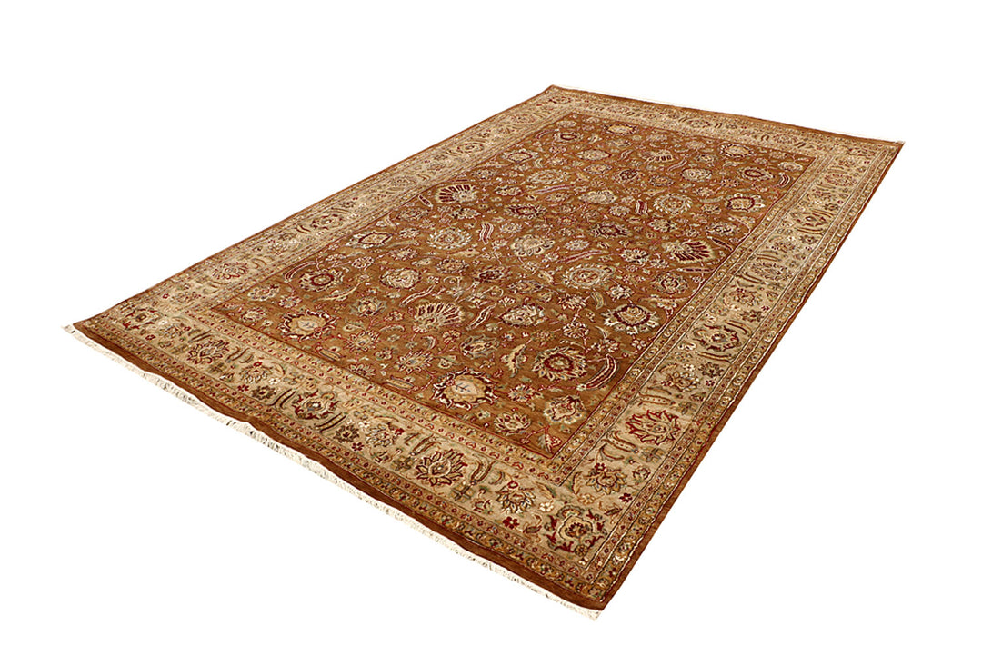 Dark Goldenrod Mahal 6' 6 x 10' 2 - No. 68475 - ALRUG Rug Store