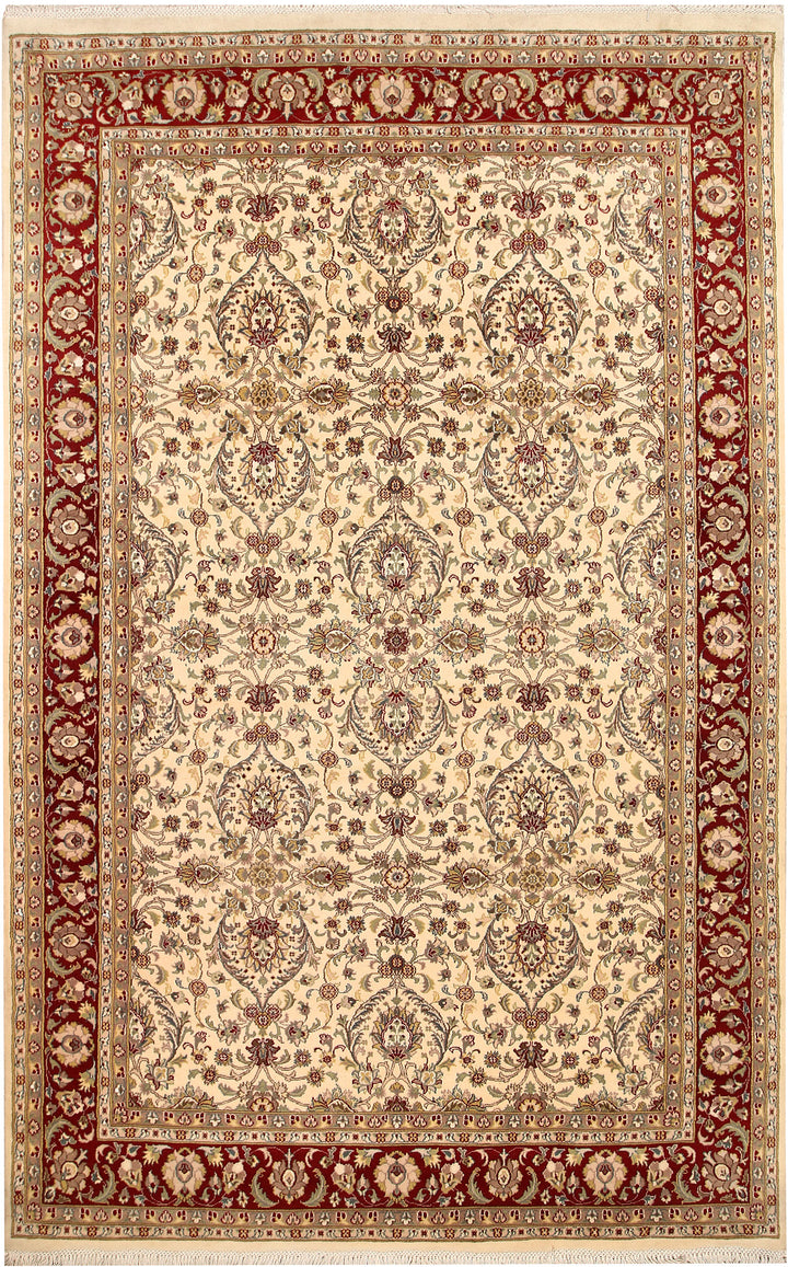 Cornsilk Mahal 6'  2" x 9'  9" - No. QA84522