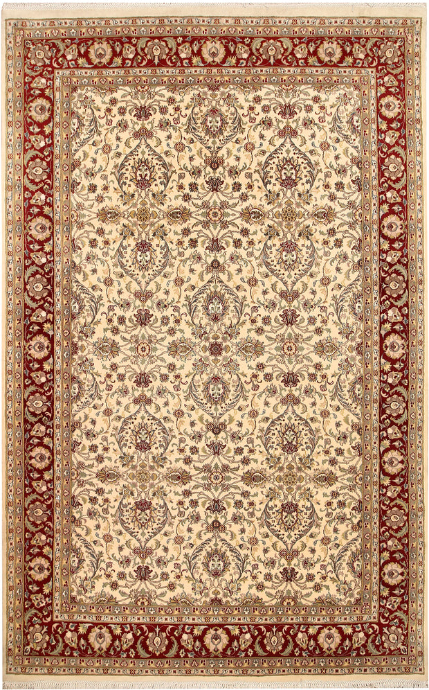 Cornsilk Mahal 6' 2 x 9' 9 - No. 68476 - ALRUG Rug Store