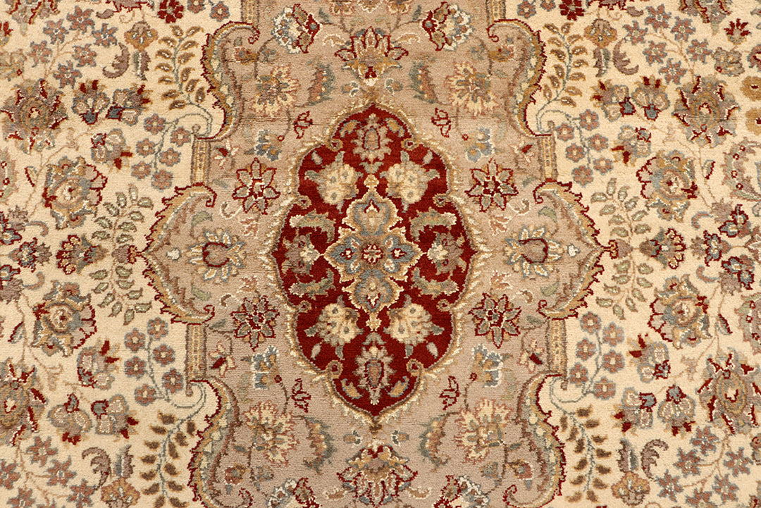 Blanched Almond Isfahan 6'  5" x 9'  7" - No. QA63543