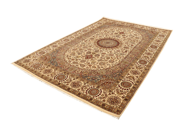 Blanched Almond Isfahan 6'  8" x 9'  11" - No. QA73794