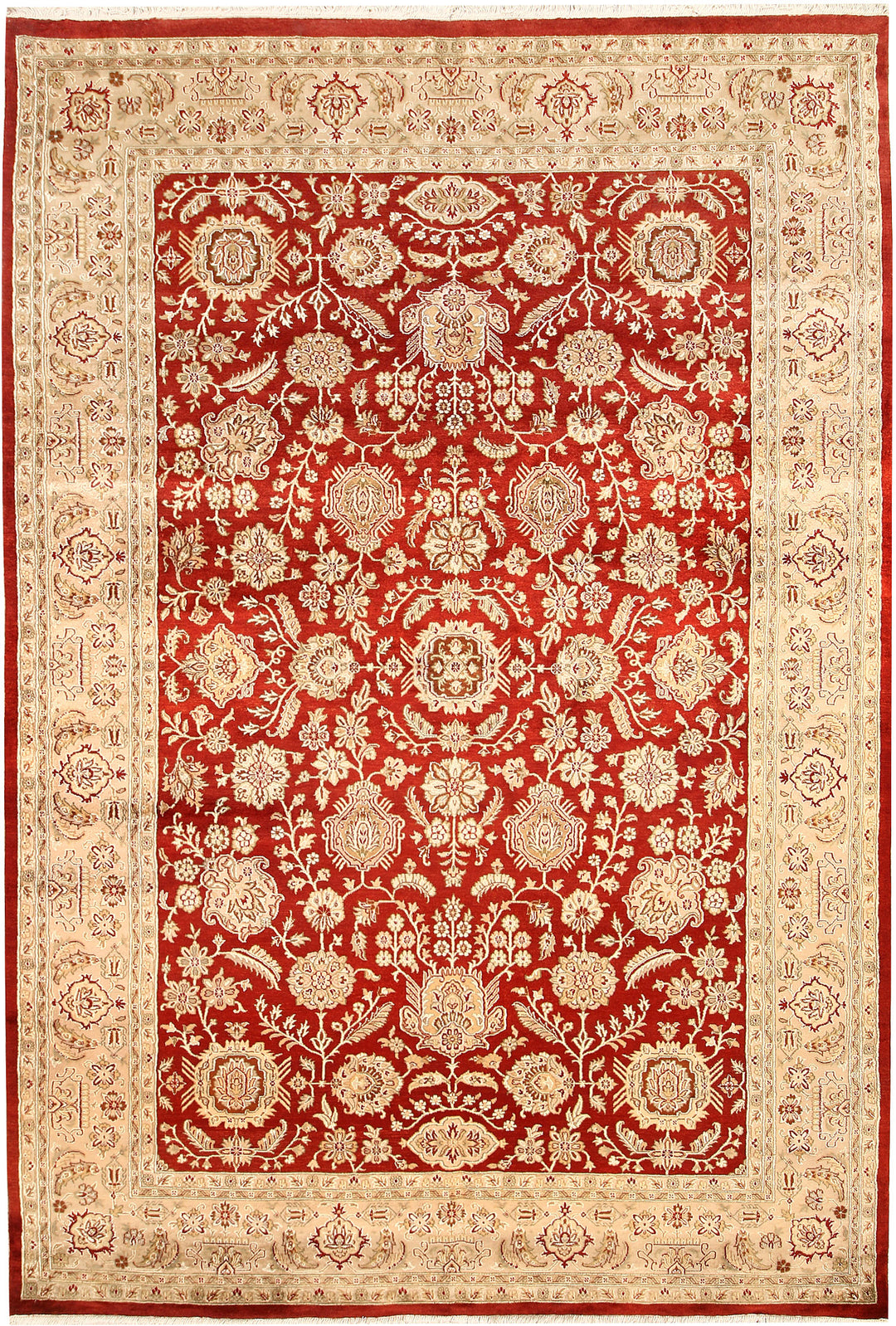 Firebrick Mahal 6' 7 x 9' 7 - No. 68481 - ALRUG Rug Store