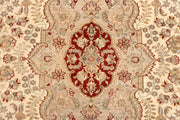 Blanched Almond Isfahan 6' 8 x 9' 9 - No. 68487 - ALRUG Rug Store