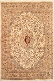 Blanched Almond Isfahan 6' 8 x 9' 9 - No. 68487 - ALRUG Rug Store