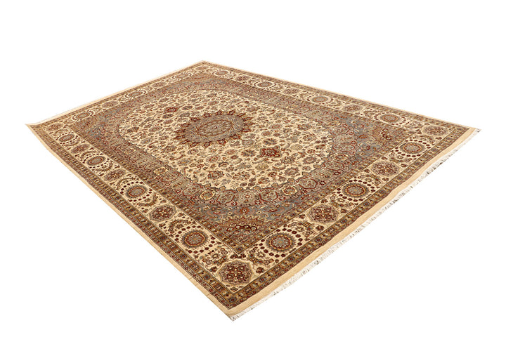Bisque Isfahan 6'  6" x 9'  9" - No. QA51341