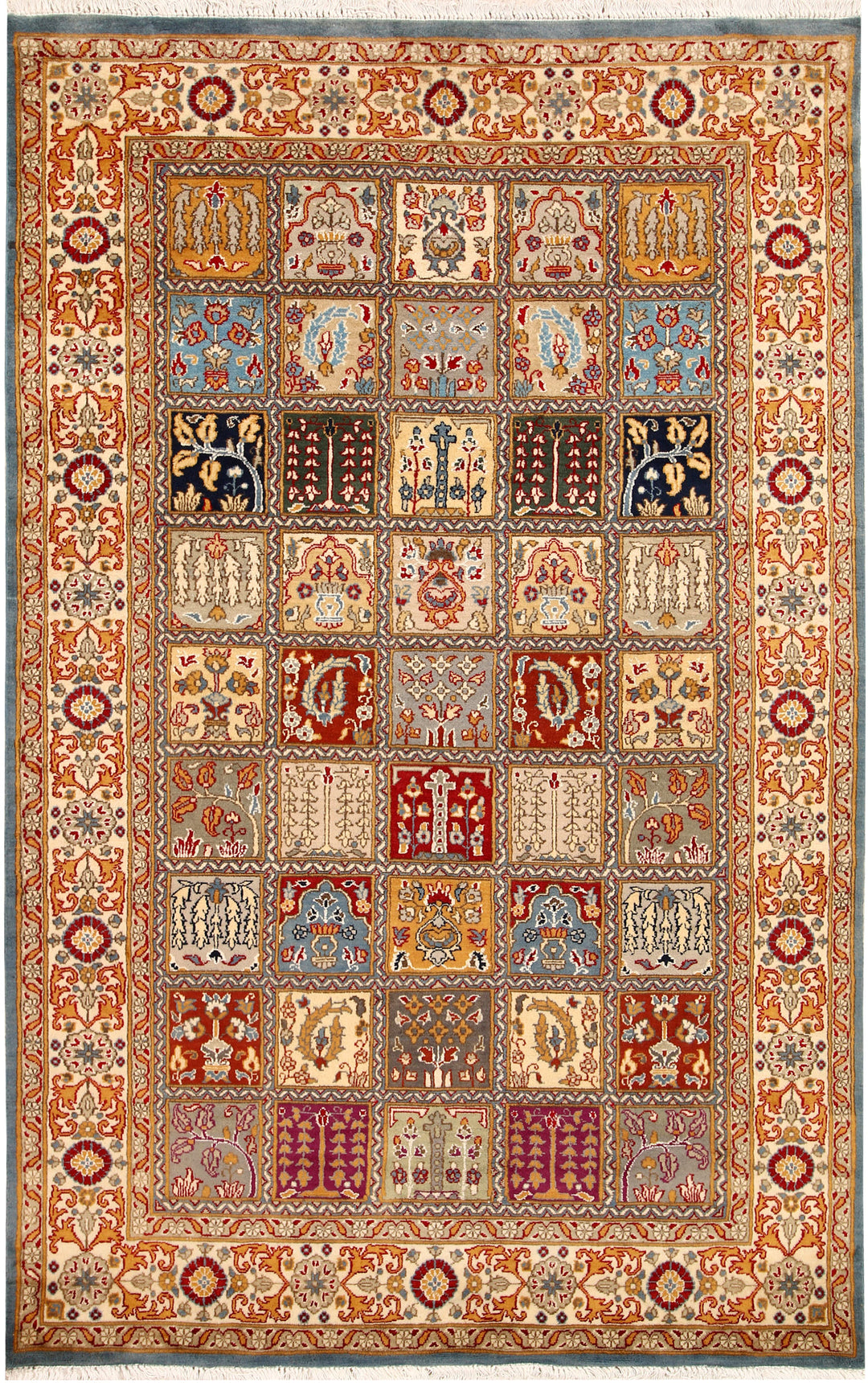 Multi Colored Bakhtiar 4' 6 x 7' 2 - No. 68490 - ALRUG Rug Store