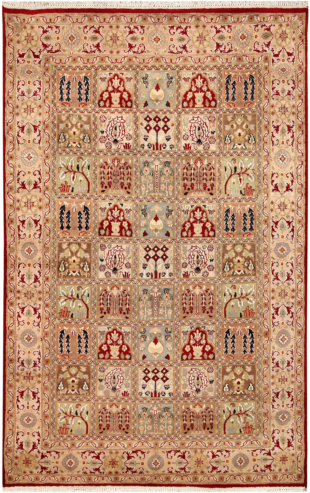 Multi Colored Bakhtiar 4' 6 x 7' 1 - No. 68491 - ALRUG Rug Store