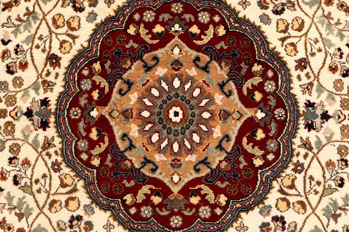 Cornsilk Tree of Life 4' 5 x 7' 1 - No. 68492 - ALRUG Rug Store