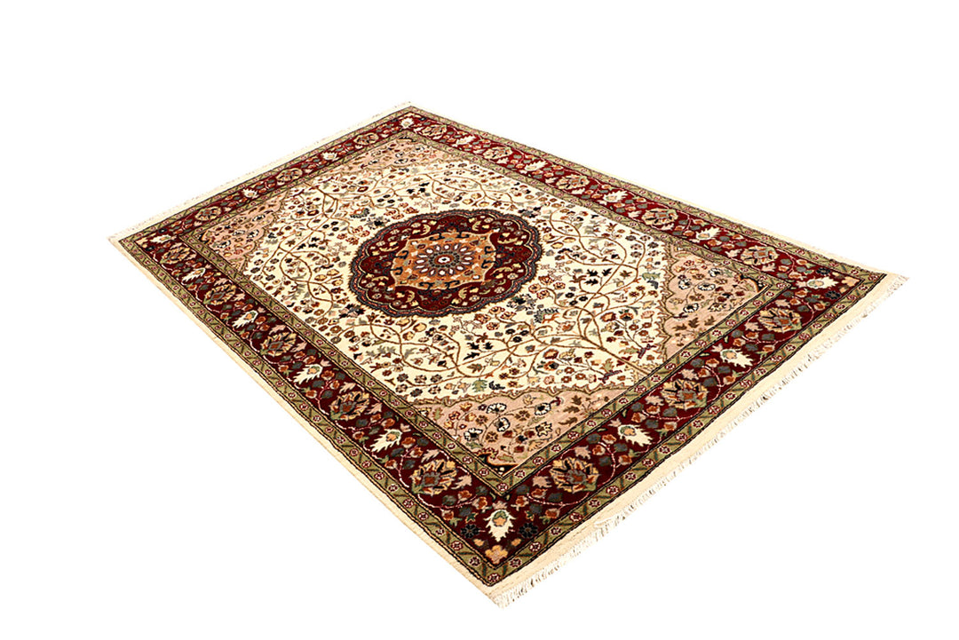 Cornsilk Tree of Life 4'  5" x 7'  1" - No. QA76677