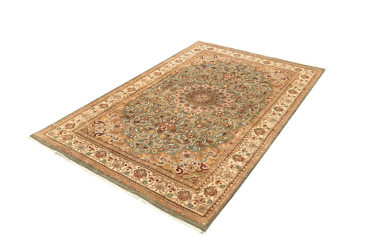 Olive Kashan 4' 6 x 7' 1 - No. 68493 - ALRUG Rug Store