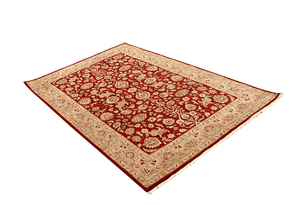 Firebrick Mahal 4' 5 x 7' 2 - No. 68495 - ALRUG Rug Store