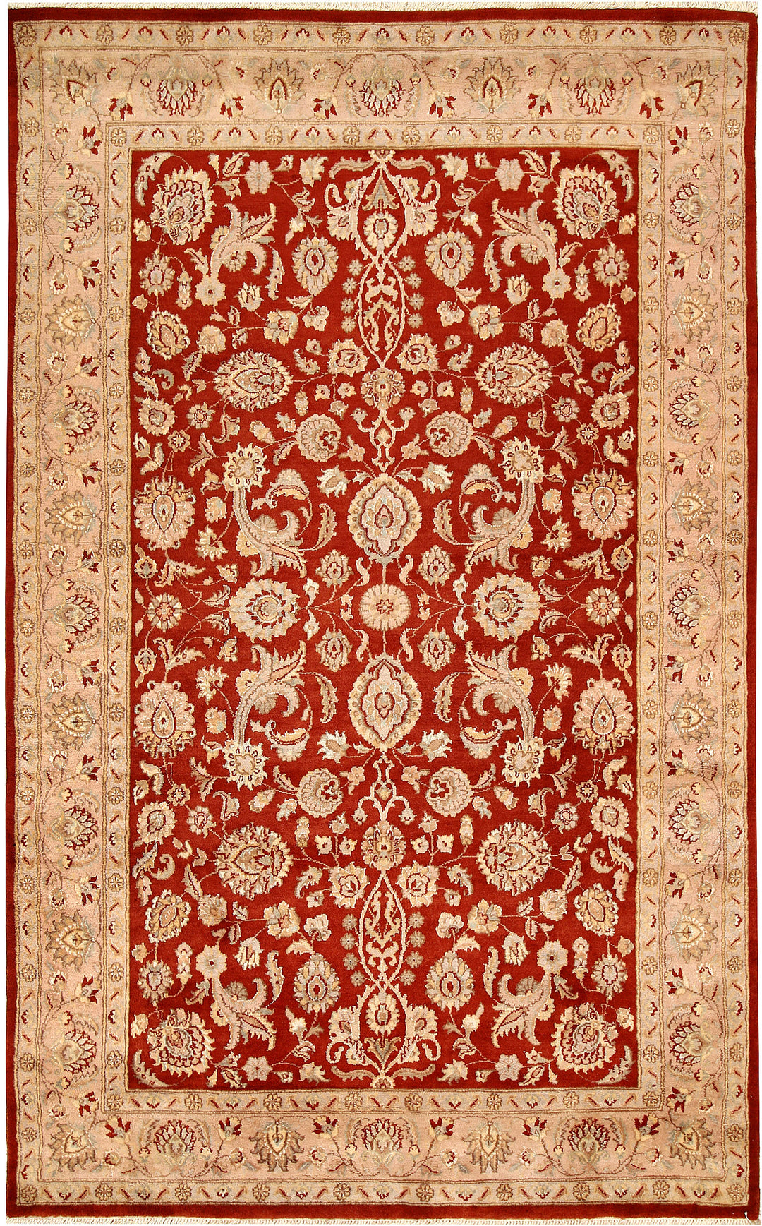Firebrick Mahal 4' 5 x 7' 2 - No. 68495 - ALRUG Rug Store