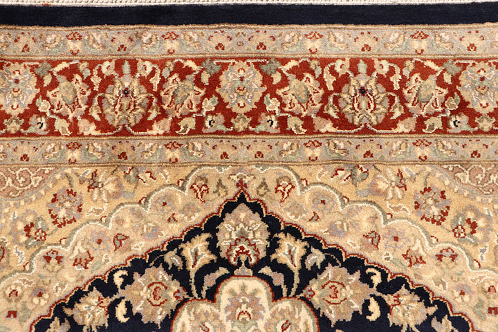 Black Isfahan 4' 7 x 7' 1 - No. 68497 - ALRUG Rug Store