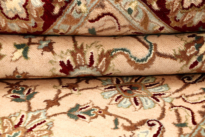 Peach Puff Mahal 4'  8" x 7'  3" - No. QA11783