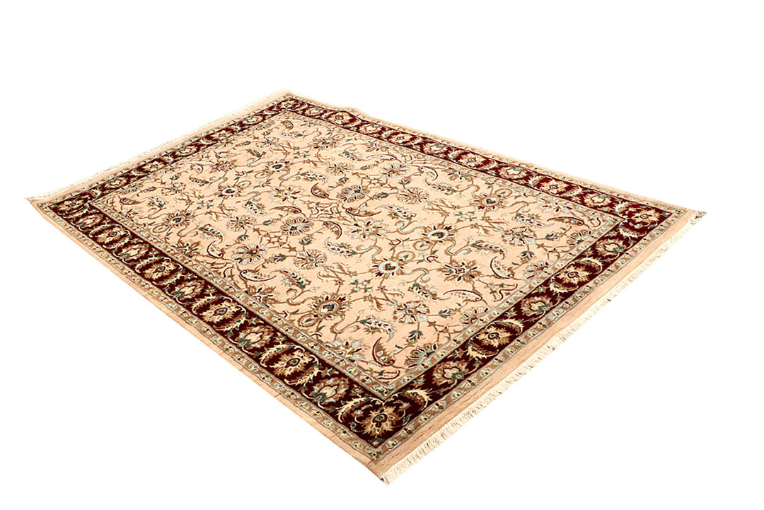 Peach Puff Mahal 4'  8" x 7'  3" - No. QA11783