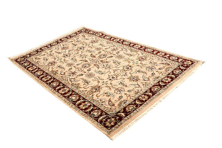 Peach Puff Mahal 4'  8" x 7'  3" - No. QA11783