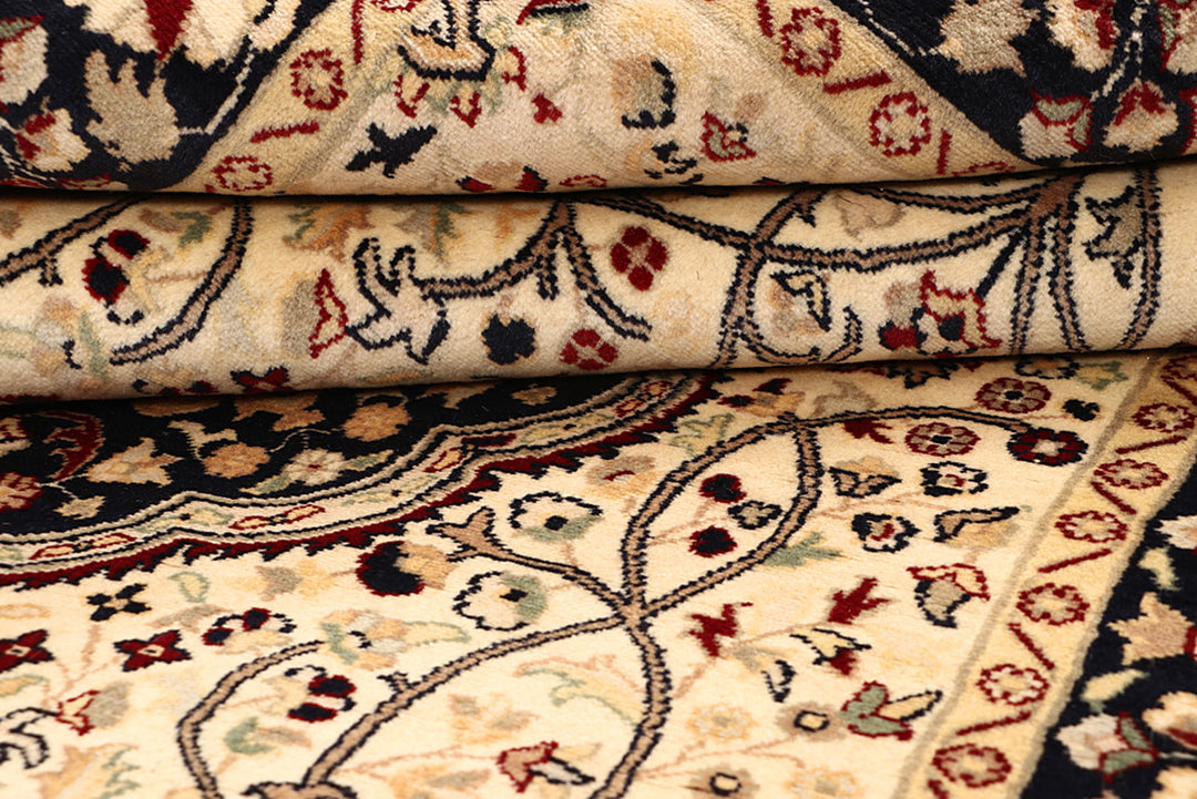 Blanched Almond Tree of Life 4' 6 x 7' 1 - No. 68499 - ALRUG Rug Store