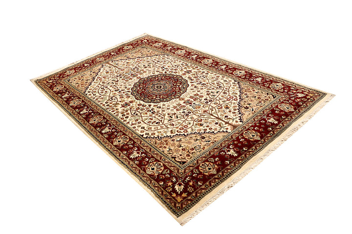 Blanched Almond Tree of Life 5' 1 x 7' 11 - No. 68500 - ALRUG Rug Store