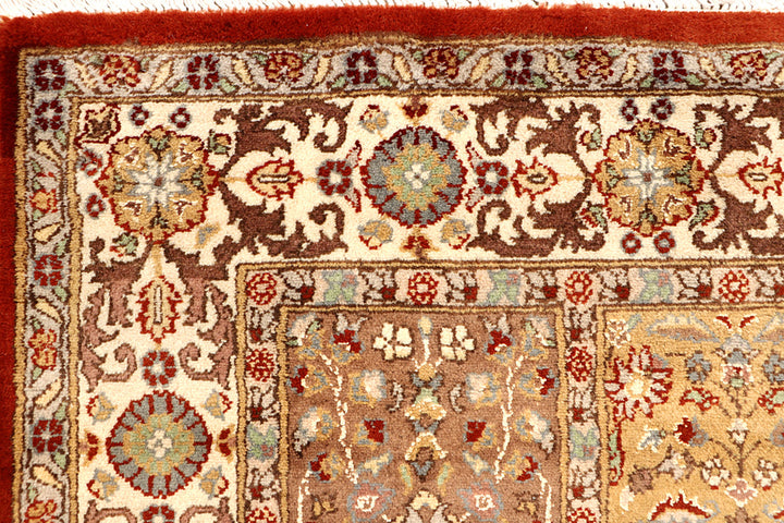 Multi Colored Bakhtiar 4'  7" x 7' " - No. QA25668