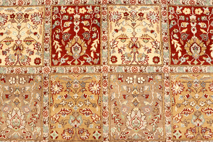 Multi Colored Bakhtiar 4'  7" x 7' " - No. QA25668