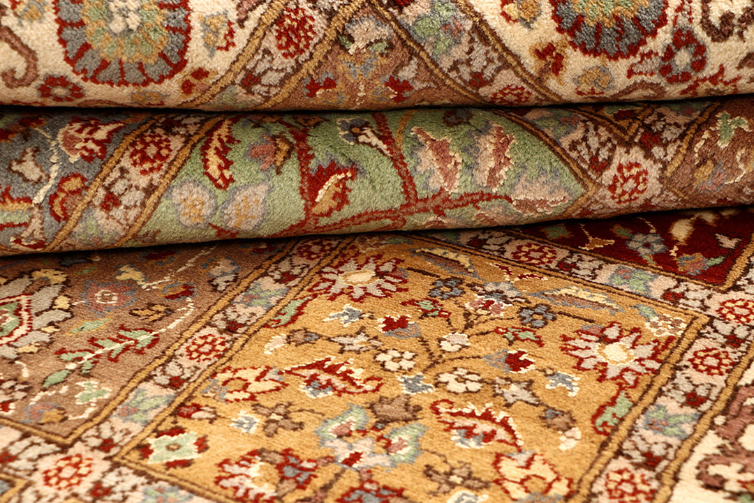 Multi Colored Bakhtiar 4'  7" x 7' " - No. QA25668