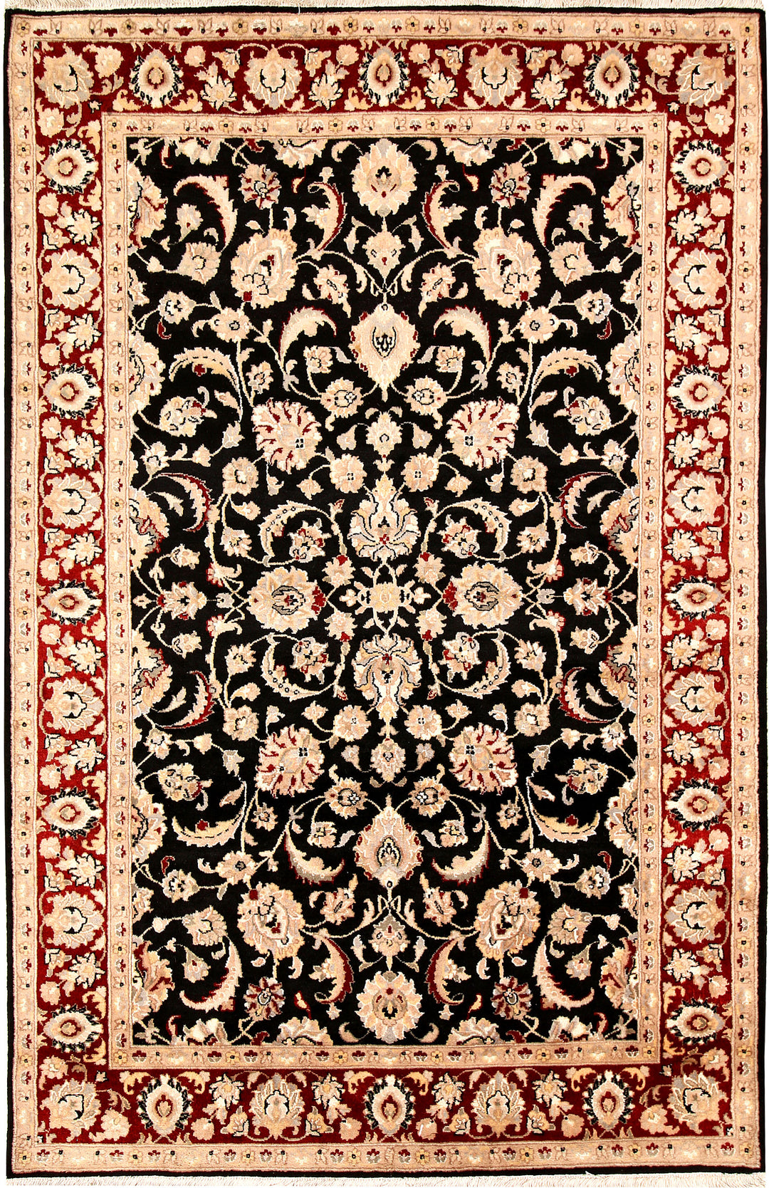 Black Mahal 4' 6 x 6' 10 - No. 68502 - ALRUG Rug Store