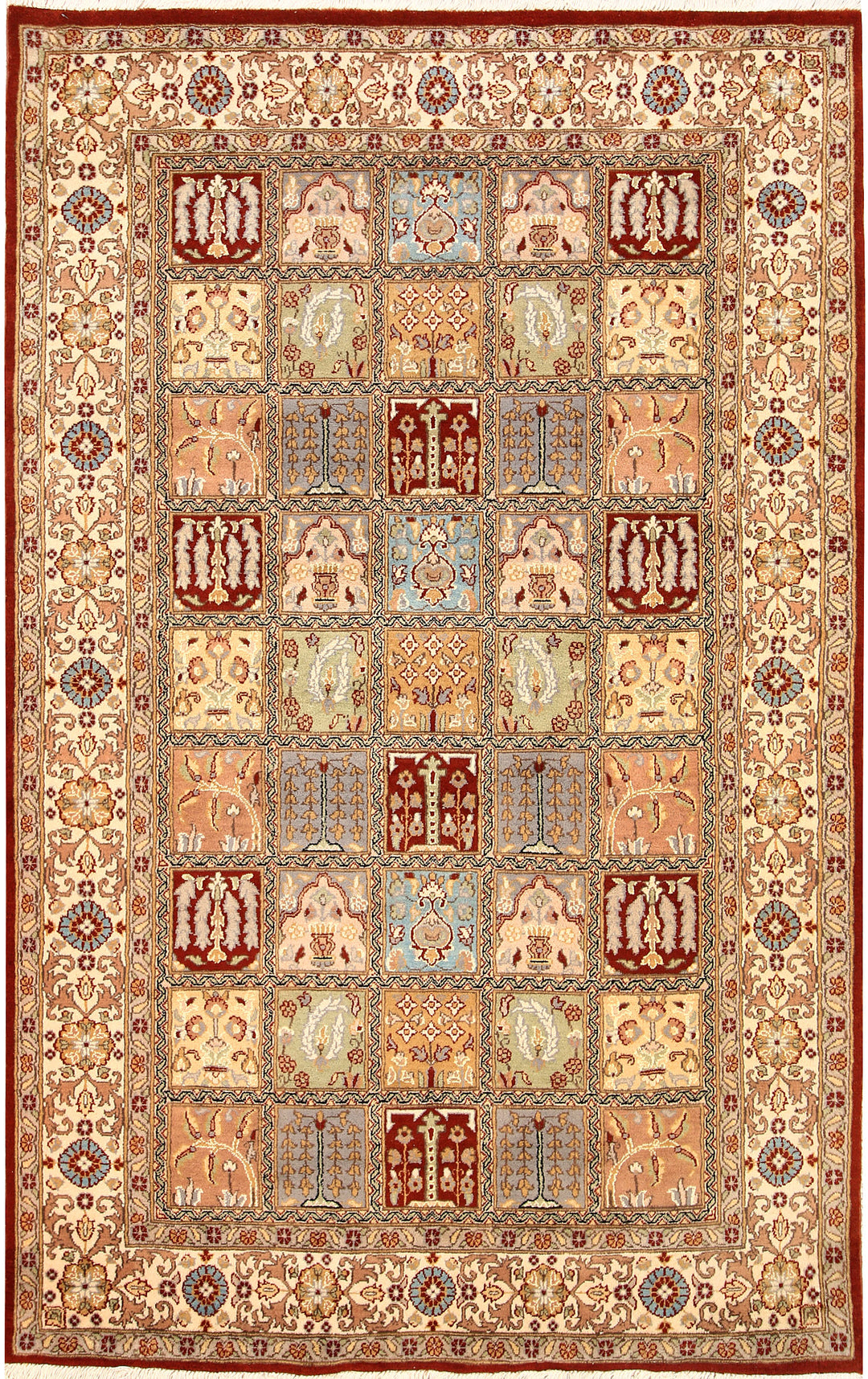 Multi Colored Bakhtiar 4' 6 x 7' 3 - No. 68503 - ALRUG Rug Store