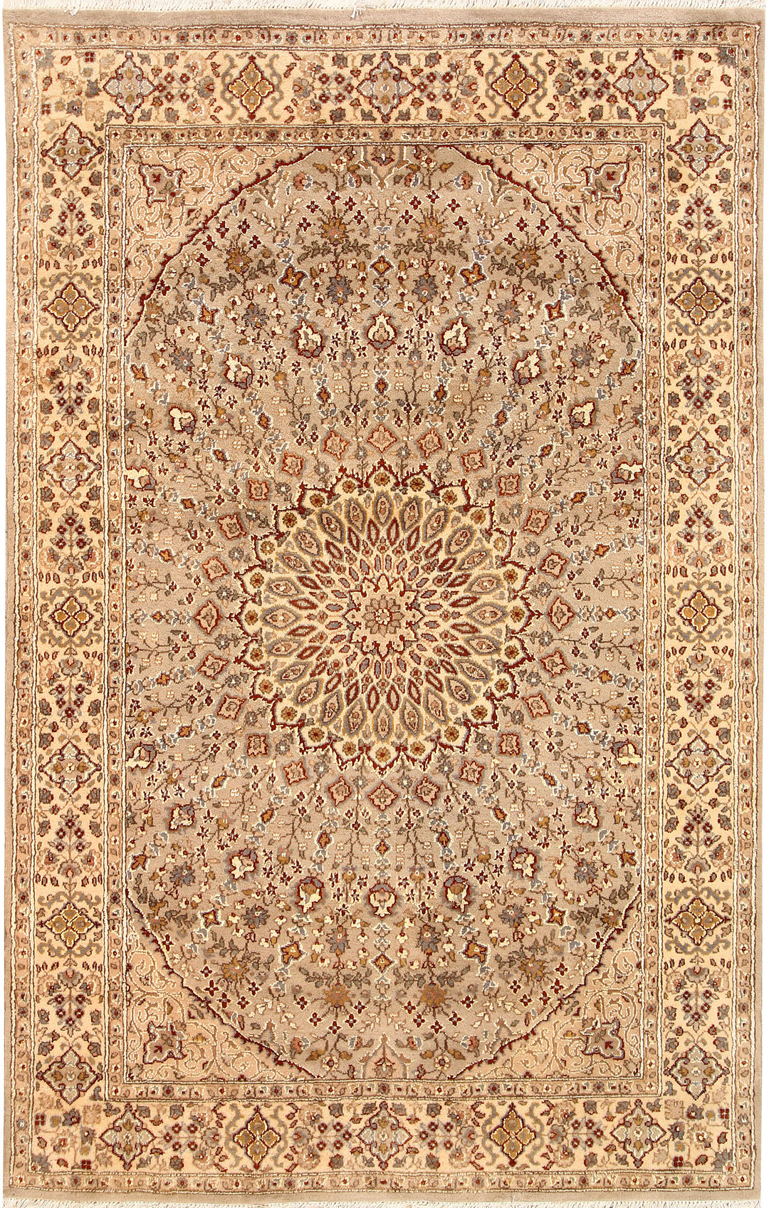 Tan Gombud 4' 7 x 7' 2 - No. 68504 - ALRUG Rug Store