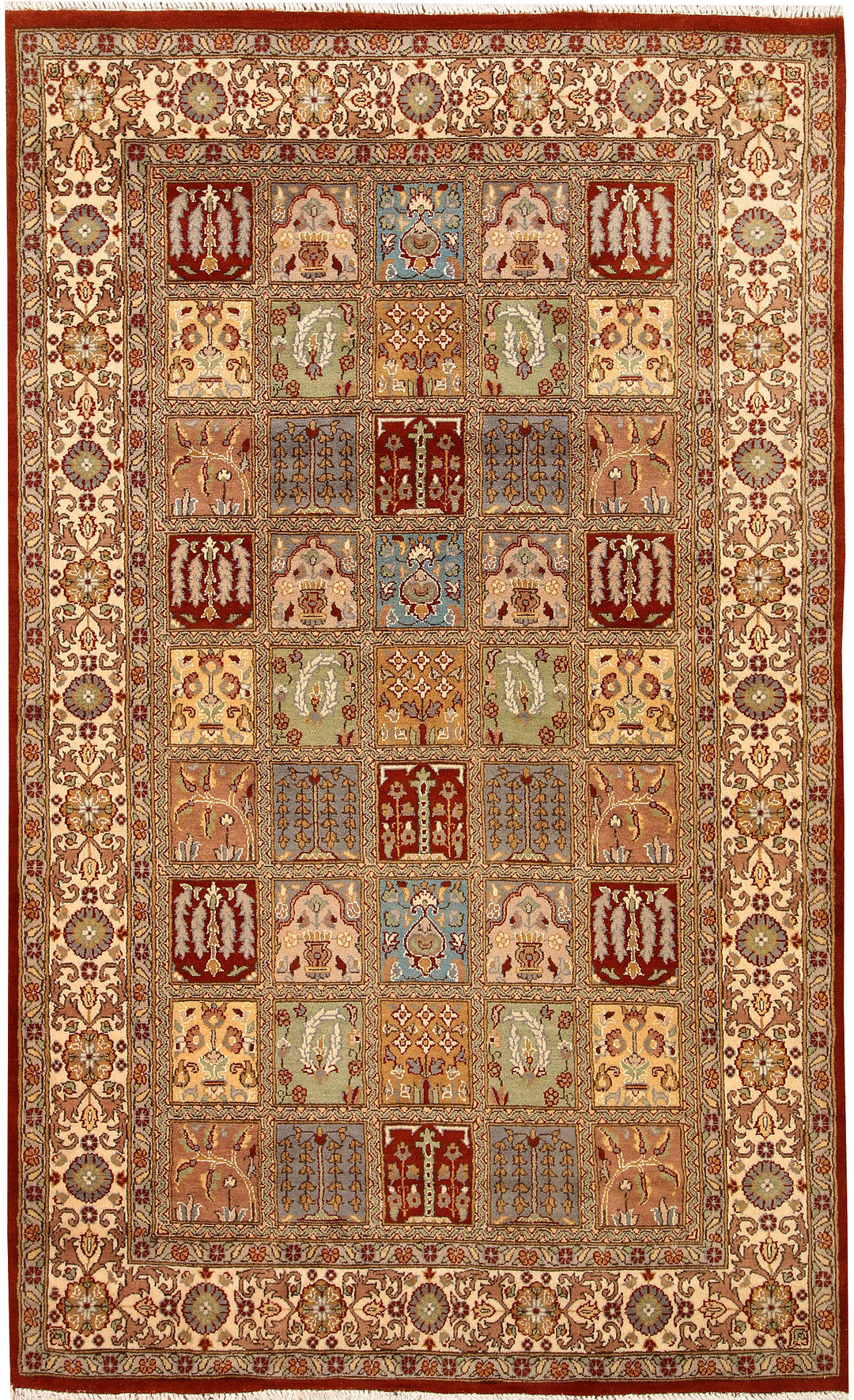 Multi Colored Bakhtiar 4' 7 x 7' 5 - No. 68505 - ALRUG Rug Store