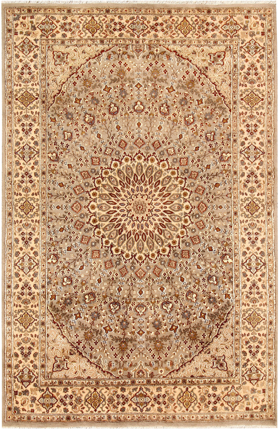 Tan Gombud 4' 7 x 7' 1 - No. 68509 - ALRUG Rug Store