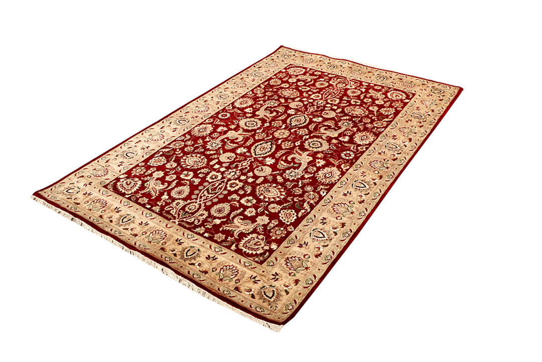 Firebrick Mahal 4' 5 x 6' 11 - No. 68510 - ALRUG Rug Store