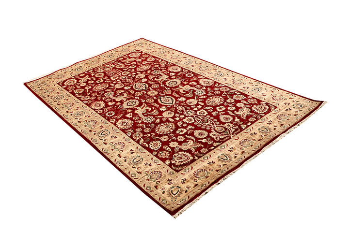 Firebrick Mahal 4'  5" x 6'  11" - No. QA93727