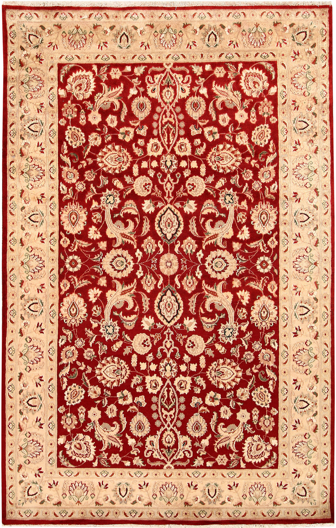 Firebrick Mahal 4' 5 x 6' 11 - No. 68510 - ALRUG Rug Store
