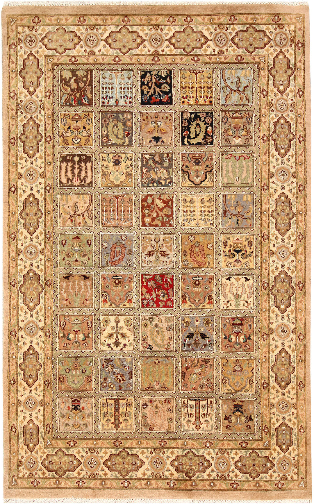 Multi Colored Bakhtiar 4' 7 x 7' 4 - No. 68511 - ALRUG Rug Store