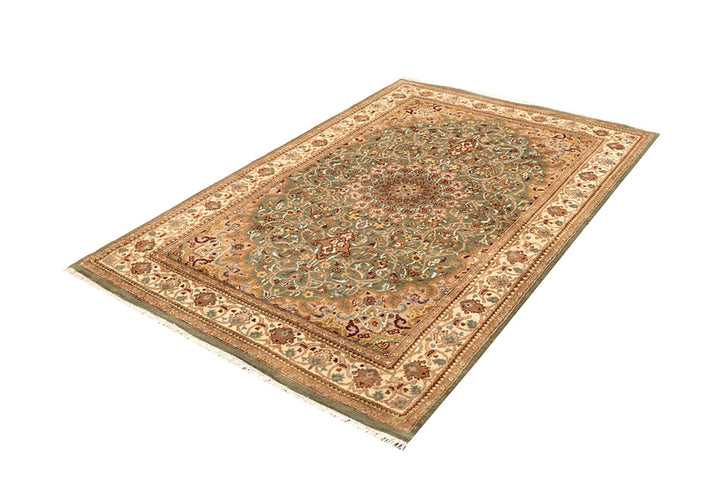 Olive Kashan 4' 8 x 7' 1 - No. 68513 - ALRUG Rug Store