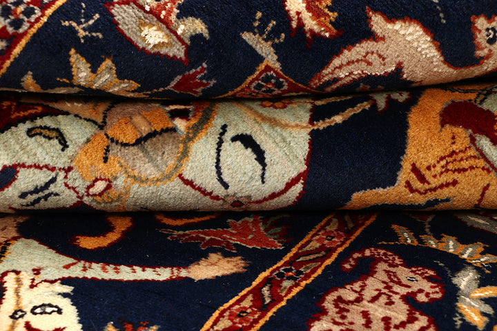 Multi Colored Hunting 4' 8 x 7' 3 - No. 68514 - ALRUG Rug Store