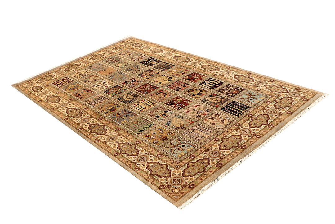 Multi Colored Bakhtiar 4'  6" x 7'  4" - No. QA99921