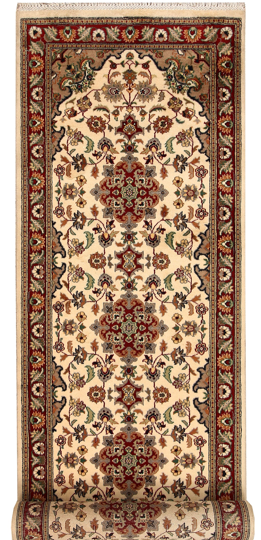 Blanched Almond Mahal 2' 7 x 10' 4 - No. 68521 - ALRUG Rug Store