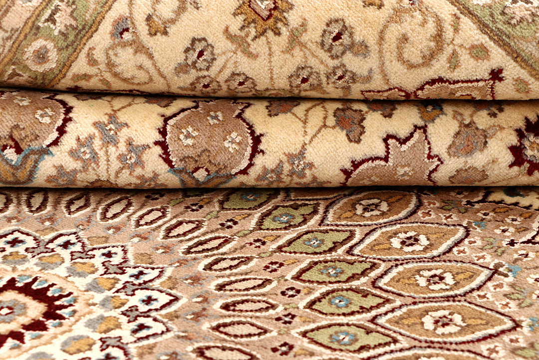 Blanched Almond Gombud 8' 11 x 12' 5 - No. 68522 - ALRUG Rug Store