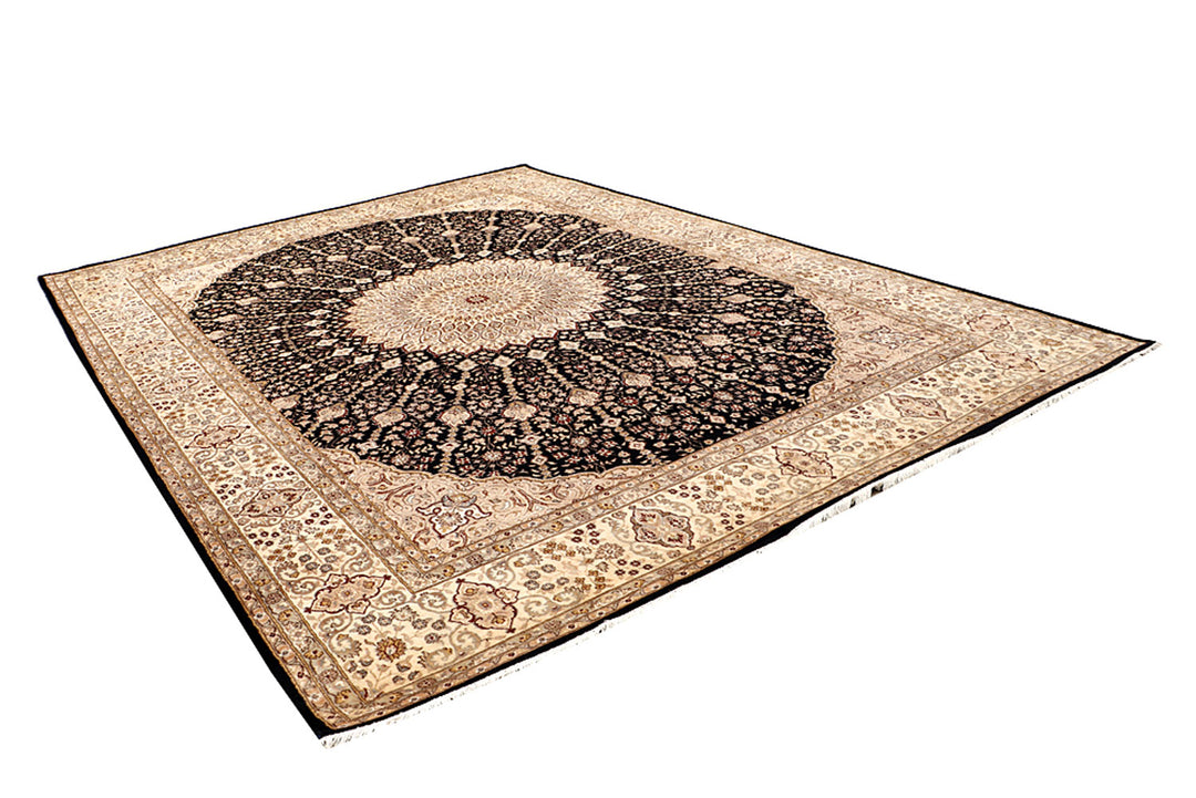 Black Gombud 9' 3 x 13' - No. 68523 - ALRUG Rug Store