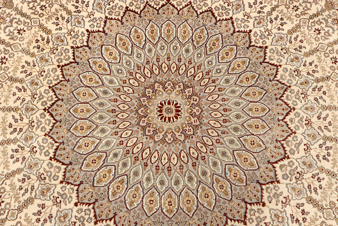 Blanched Almond Gombud 9' 1 x 12' 9 - No. 68525 - ALRUG Rug Store