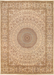 Blanched Almond Gombud 9' 1 x 12' 9 - No. 68525 - ALRUG Rug Store