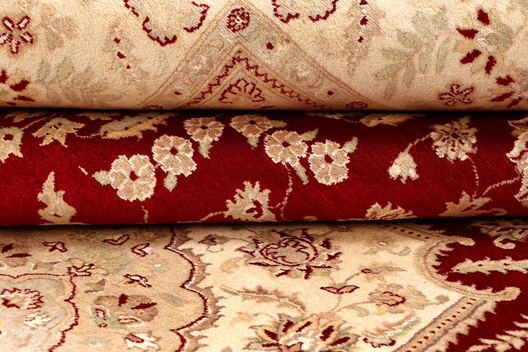 Firebrick Isfahan 9' 1 x 12' 4 - No. 68530 - ALRUG Rug Store