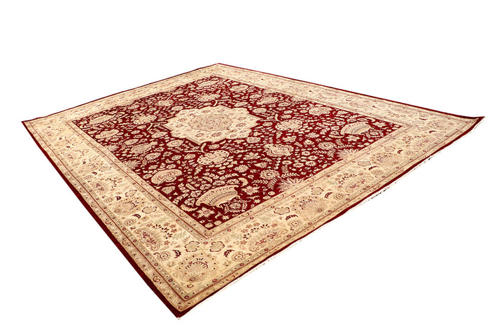 Firebrick Isfahan 9' 1 x 12' 4 - No. 68530 - ALRUG Rug Store