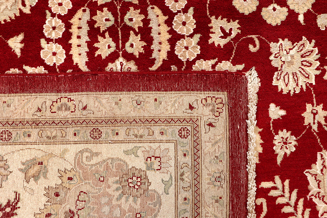 Firebrick Isfahan 9' 1 x 12' 4 - No. 68530 - ALRUG Rug Store