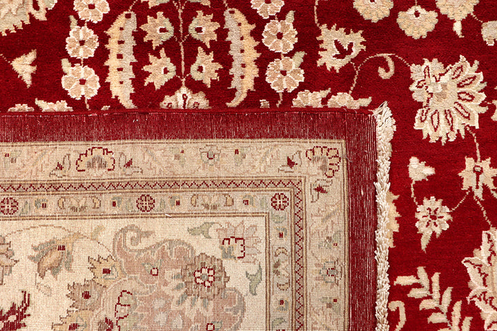 Firebrick Isfahan 9' 1 x 12' 4 - No. 68530 - ALRUG Rug Store